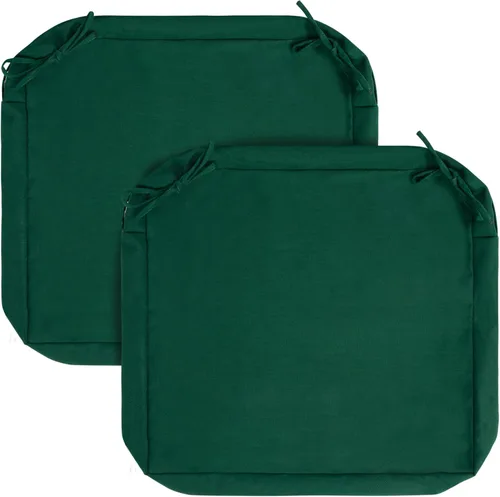 Vista 44 de FUNHOME Fundas de Cojín de Banco para Exteriores 45" x 18" x 3", ¡Sin Relleno! Fundas de Cojín de Repuesto para Muebles de Exterior, Resistentes al