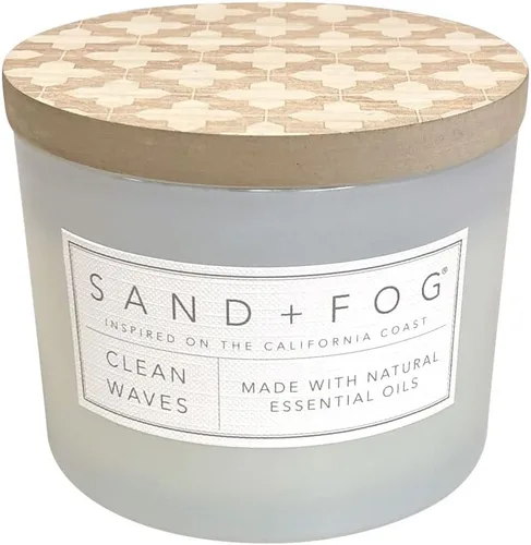 Vista 35 de Sand + Fog Vela perfumada – Pumpkin Chai – Aromas y tamaños adicionales – Mecha 100% algodón sin plomo – Velas de lujo en frasco para ambientar