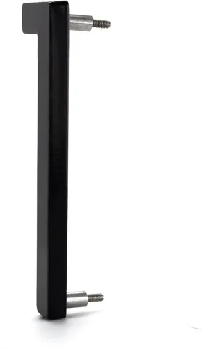 Vista 2 de Número de casa moderno de 8 pulgadas, fácil de instalar, número de dirección flotante Montague Metal Products (1, negro)