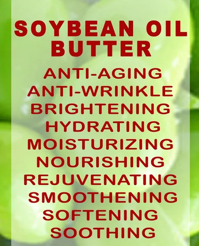 Vista 7 de Botanical Beauty Mantequilla de aceite de soja 100% natural orgánico aceite de soja en manteca de karité para cara, piel, cuerpo, cabello, uñas.