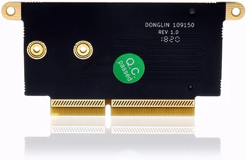 Vista 3 de HUYUN Adaptador de ranura SSD M2 NVMe NGFF Key M a A1708 SSD como 656-0076B para MacBook Pro A1708 2017 2016 (adaptador SSD M.2 NVMe a A1708)