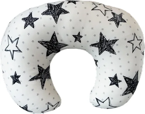 Vista 3 de AOKLEY Paquete de 2 fundas de almohada de lactancia, fundas de almohada de lactancia para madres que amamantan, funda de almohada para lactancia