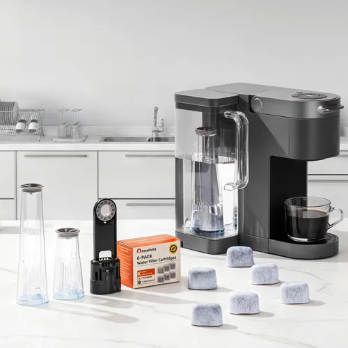 Vista 7 de Kit de inicio Keurig de repuesto para cafeteras K-Compact, K-Duo, K-Duo Gen 2, K-Duo Essentials, K-Latte, K200, K250