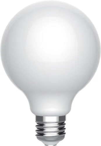 Vista 10 de GE Relax - Bombilla LED de 60 vatios, blanco suave, bombilla globo G25, esmerilada, base mediana (paquete de 1)