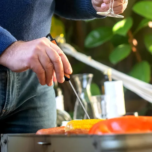 Vista 5 de Termómetro digital para alimentos, carne, caramelo, agua, lectura inmediata, termómetro para cocina (12 piezas)