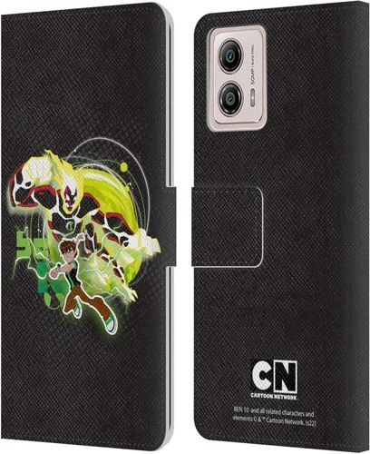 Vista 7 de Head Case Designs Funda con licencia oficial de Ben 10: Omniverse Omnitrix Graphics - Funda de piel tipo cartera compatible con Motorola Moto G53 5G