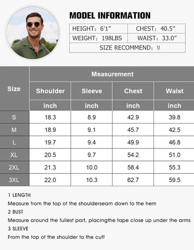 Vista 6 de COOFANDY Men's Linen Shirts Casual Button Down Short Sleeve Summer Beach Dress Shirt