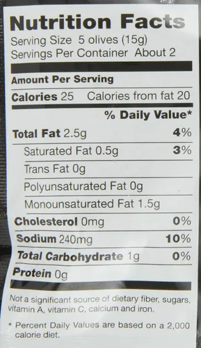 Vista 9 de Mario Camacho Alimentos Aceitunas sin hueso, aceituna Kalamata con un toque de tomillo, 1,05 oz (paquete de 12 unidades)