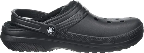 Vista 6 de Crocs Zuecos unisex con forro clásico para hombres y mujeres Pantuflas mullidas Lavanda