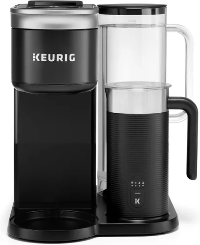 Keurig K-Cafe SMART - Máquina de café de una sola porción con cápsulas K-Cup, color negro