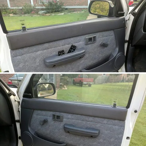 Vista 4 de IRONTEK Manija de puerta interior gris delantera/trasera izquierda lado del conductor para 95-00 Tacoma, 89-95 4Runner/ Pickup, 88-93 Corolla, 87-90