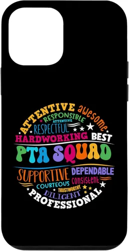 Vista 16 de iPhone 16 Parents Teacher Association Team Supporter PTA Squad Case