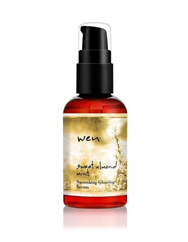 WEN - Suero suavizante y brillante de menta de almendras dulces, 2 onzas líquidas