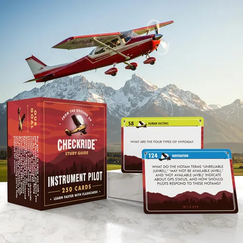 Vista 6 de Instrument Pilot IFR - Tarjetas de examen oral por Checkride Study Guide - Más de 250 tarjetas que cubren todos los temas desarrollados por CFIIs
