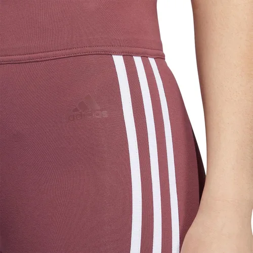 Vista 4 de adidas Pantalones cortos de ciclismo de 3 rayas Sportswear Essentials para mujer
