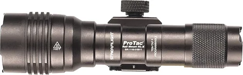 Vista 2 de Streamlight 88066 ProTac Rail Mount HL-X 1000 lúmenes linterna táctica multi-combustible para arma con interruptor remoto, interruptor trasero