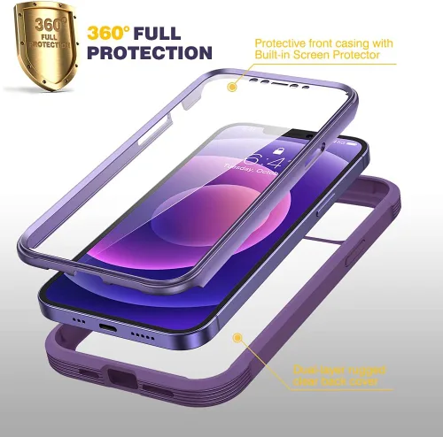 Vista 525 de DIACLARA - Funda transparente compatible con iPhone XR 6.1 pulgadas 2018