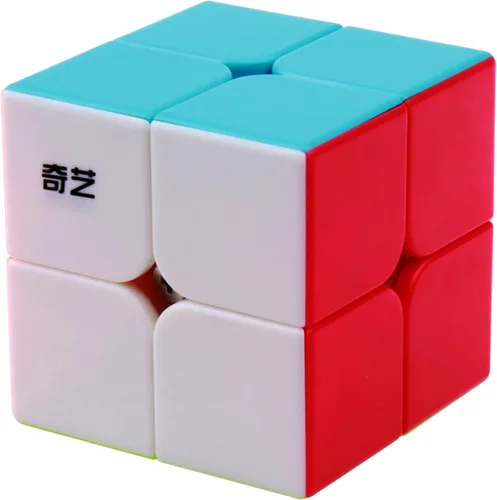 BestCube Cubo Qidi 2 x 2, Cubo de velocidad 2 x 2 x 2 sin pegatinas, Cubo de rompecabezas (Versión Qidi)