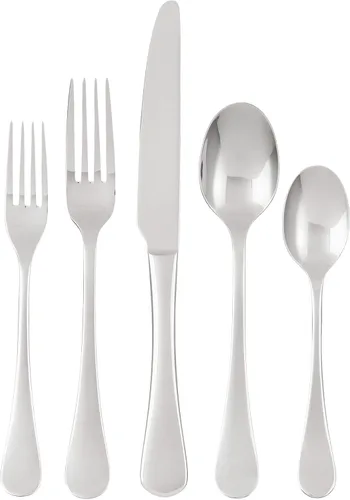 Ginkgo International Varberg - Juego de cubiertos de acero inoxidable, 20 piezas, servicio para 4