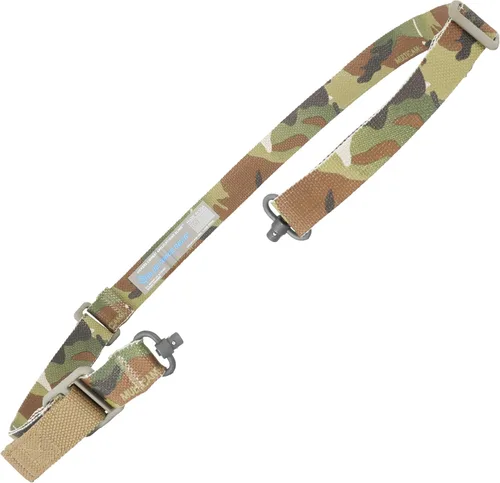 Vista 11 de Blue Force Gear Vickers - Eslinga con botón pulsador Se ajusta a posiciones de transporte Eslinga de 2 puntos con puntos QD 36-62 pulgadas