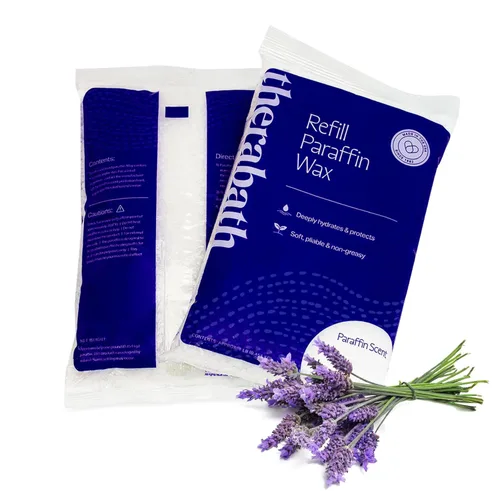 Therabath Recambio de cera de parafina – Termoterapia – Uso para aliviar molestias de artritis, músculos rígidos y piel seca – para manos, pies y