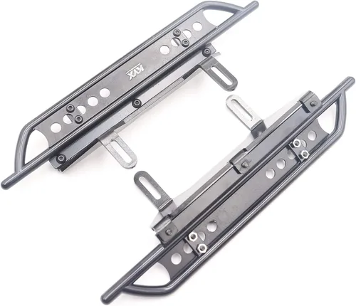 Vista 5 de KYX Estribos laterales de carreras placa de pie para 1/10 RC Crawler Redcat Gen8 Scout II (aluminio)