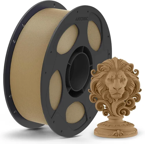 Vista 30 de ANYCUBIC Filamento PLA mate de 0.069 pulgadas, filamento PLA de impresión 3D de 0.069 pulgadas, precisión dimensional +/- 0.001 in, carrete