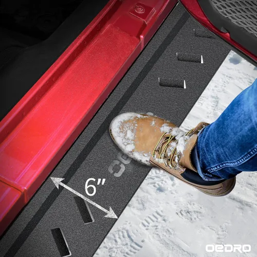 Vista 7 de OEDRO Estribos de 6.5 pulgadas compatibles con Dodge Ram 1500 2019-2025 New Body (no compatible con 2019-2024 1500 Classic), rieles de barras Nerf