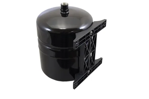 Vista 2 de Tanque de Expansión Acumulador de 2 Galones con Soporte de Montaje en Pared 1/2" Hembra NPT
