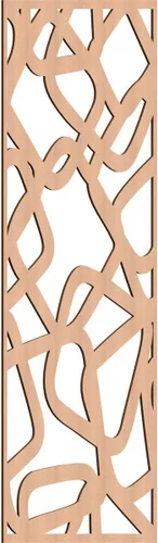 Vista 133 de Ekena Millwork WALW10X25X0250ACMRO Acme - Paneles decorativos de pared de madera con calado, 9 3/8 pulgadas de ancho x 24 3/8 pulgadas de alto