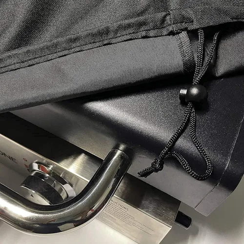 Vista 4 de Bolsa de transporte y cubierta para parrilla de mesa Blackstone de 22 pulgadas con capucha, para Pit BOSS PB336GS Camp Chef, para parrillas Royal