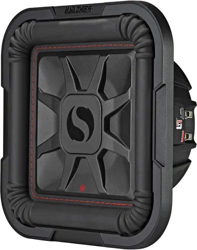 Vista 3 de KICKER Subwoofer delgado 46L7T104 L7T L7 de 10 pulgadas (9.8 in), bobina de voz doble, 4 ohmios, 500 vatios