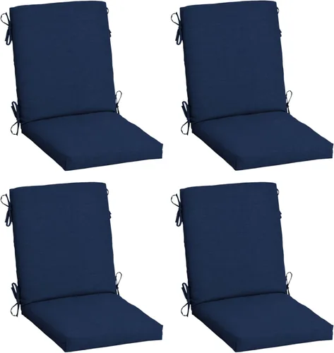 Vista 76 de Cojín para silla de comedor exterior Arden, 20 x 20 pulgadas, resistente a la lluvia, resistente a la decoloración, Alana Tile