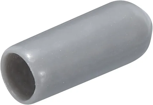 Vista 80 de uxcell 200 tapas de goma de 0.051 in (1/16") de vinilo redondo de vinilo para pernos de tubo, protectores de rosca de tornillo, color negro