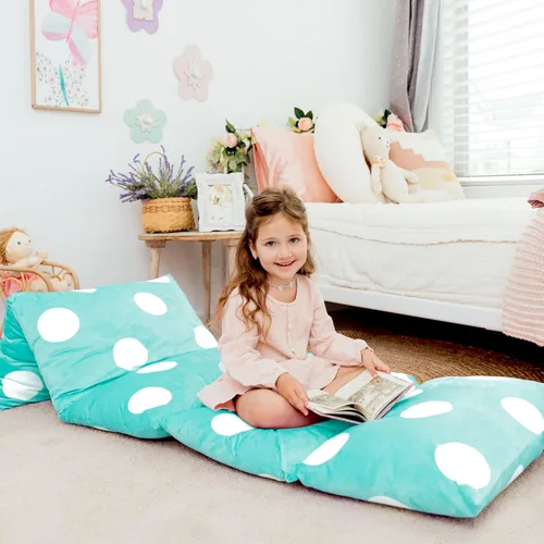 Vista 18 de Butterfly Craze - Funda de almohada para el suelo, funda de colchoneta, acogedora solución de asiento, cojín reclinable, perfecto para leer, ver tv