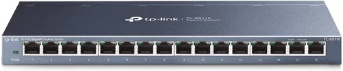 Vista 19 de TP-Link TL-SG105, conmutador Ethernet Gigabit no administrado de 5 puertos, concentrador de red, divisor Ethernet, Plug & Play, diseño de metal sin