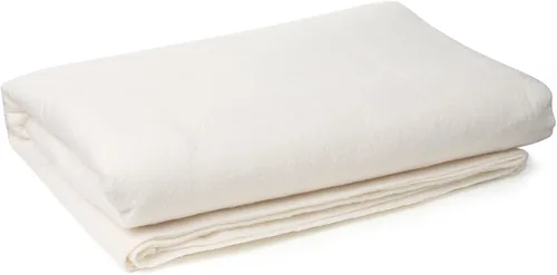 Zipcase Bateo de algodón natural suave y cálido de 47 x 59 pulgadas, tamaño Queen para colchas y manualidades