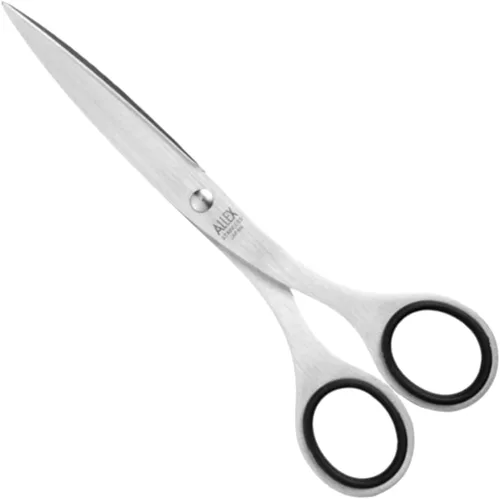 ALLEX Tijeras japonesas de oficina de 6.5 pulgadas – Tijeras medianas multiusos para escritorio, hogar y uso escolar, diseño de acero inoxidable