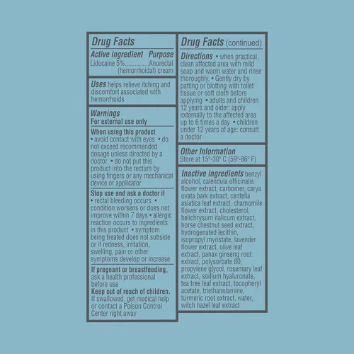 Vista 3 de Curist Crema de lidocaína al 5% para aliviar el dolor tópico, adormece rápida y eficazmente con 5% de crema adormecedora de lidocaína