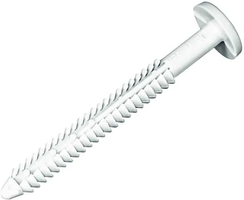 Mid America Cierres de vinilo Lok para persianas (117 bolsas blancas brillantes de 12)