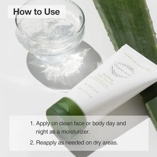 Vista 5 de OxygenCeuticals Gel calmante de aloe vera, gel de aloe vera natural, para rostro y cuerpo, 33.8 onzas (33.8 fl oz)