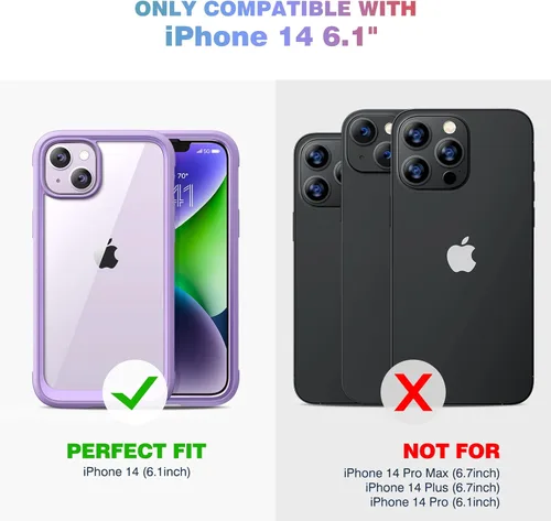 Vista 288 de DIACLARA - Funda transparente compatible con iPhone XR 6.1 pulgadas 2018