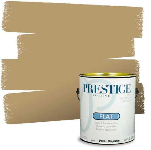 Vista 38 de PRESTIGE Pintura exterior e imprimación en uno, Apalaches, plano, 1 galón