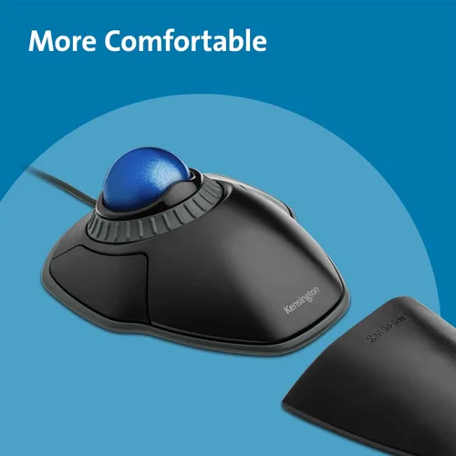 Vista 2 de Kensington Orbit Trackball Mouse con anillo de desplazamiento (K72337US), 4 1/2X5 1/2X2