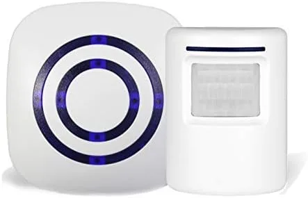 Sensor de movimiento infrarrojo Alarma Alerta de entrada Vistor Timbre de puerta Kit de entrada de seguridad para el hogar