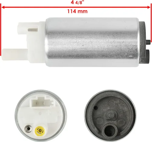 Vista 2 de Caltric Intank - Bomba de combustible compatible con Suzuki Gsxr750 Gsx-R750 750 2000-2007 [Automotriz]