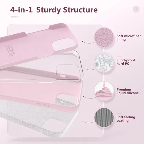 Vista 16 de GONEZ Funda magnética para iPhone 14, compatible con Magsafe, con protector de pantalla + protector de cámara, forro de microfibra antiarañazos