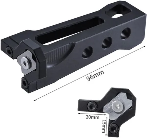 Vista 8 de DOITOOL Juego de cepilladoras para carpintería de 4 piezas, recortadora de bordes, bloque de cepilladora de mano, banco de afeitadora de madera