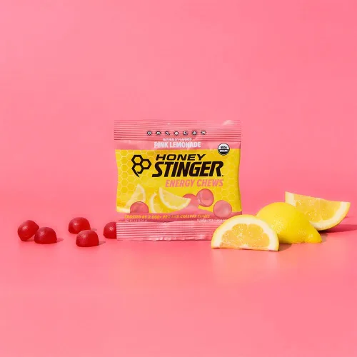 Vista 37 de Honey Stinger Masticables energéticos orgánicos Citrus Splash, sin gluten y sin cafeína, para ejercicio, correr y rendimiento, nutrición deportiva