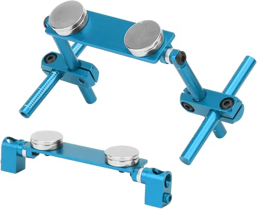Vista 3 de plplaaoo Soportes magnéticos de cuerpo RC 1/10, montaje de carcasa magnética, kit de montaje magnético de aluminio invisible, soporte de poste